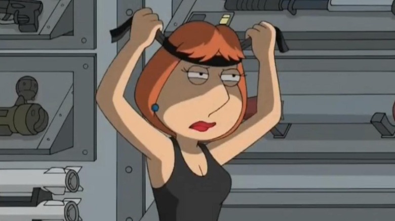 Lois gets ready for battle