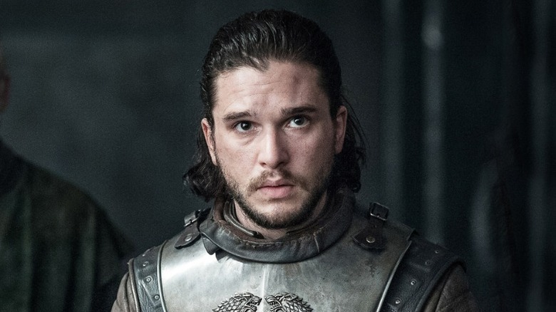 Jon Snow standing