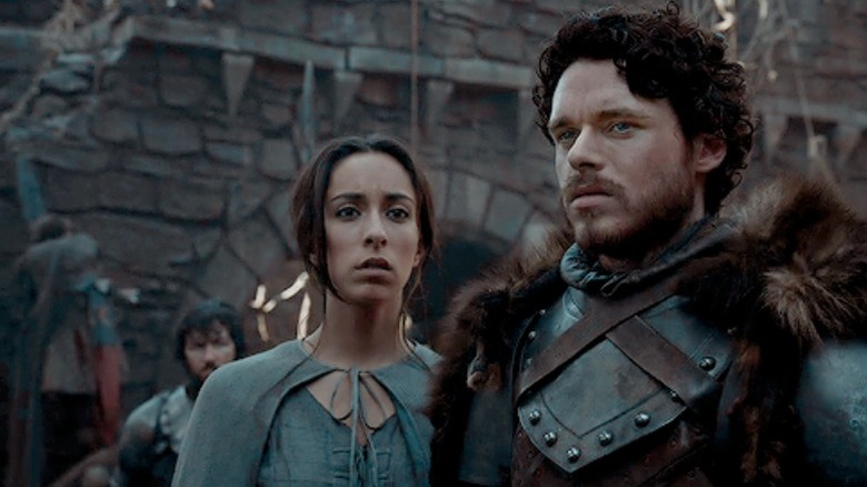 Robb Stark at his uncle Edmure's wedding