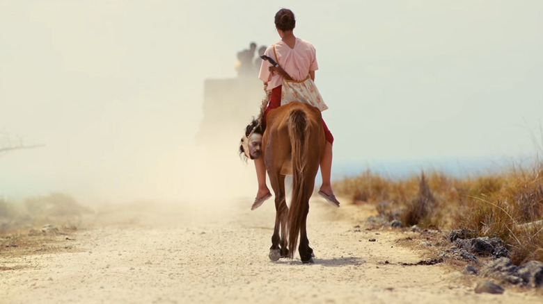 Woman on horse