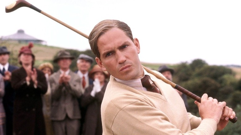 Bobby Jones teeing off
