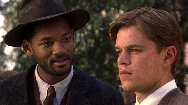 Bagger Vance and Rannulph talking