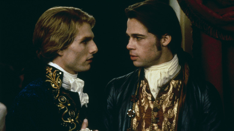 Lestat and Louie converse with each other in "Interview with the Vampire" (1994)