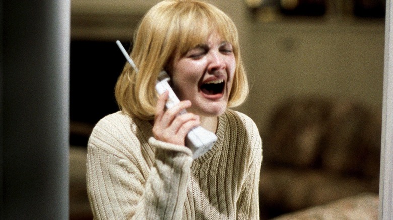 Casey on the phone