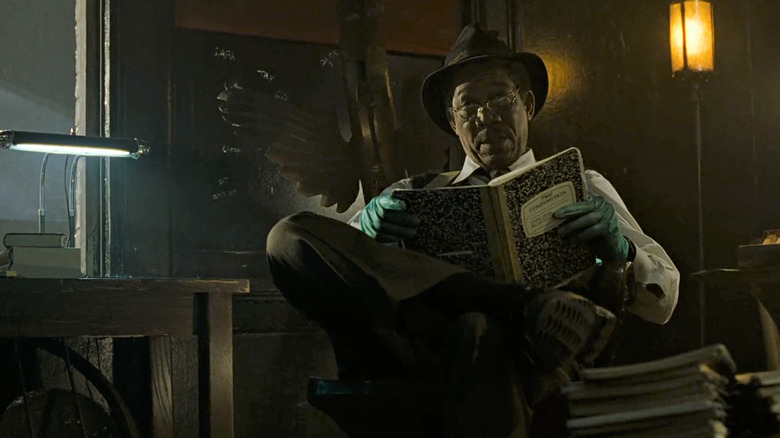 Morgan Freeman reading