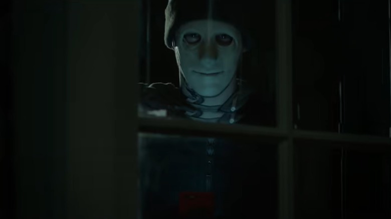Creepy masked man from Hush