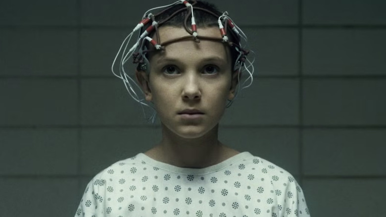 A young Eleven being tested on "Stranger Things" (2016-2025)