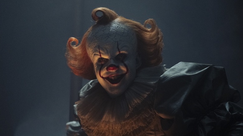Pennywise the Dancing Clown looking ominous on "It: Welcome to Derry" (2025-present)