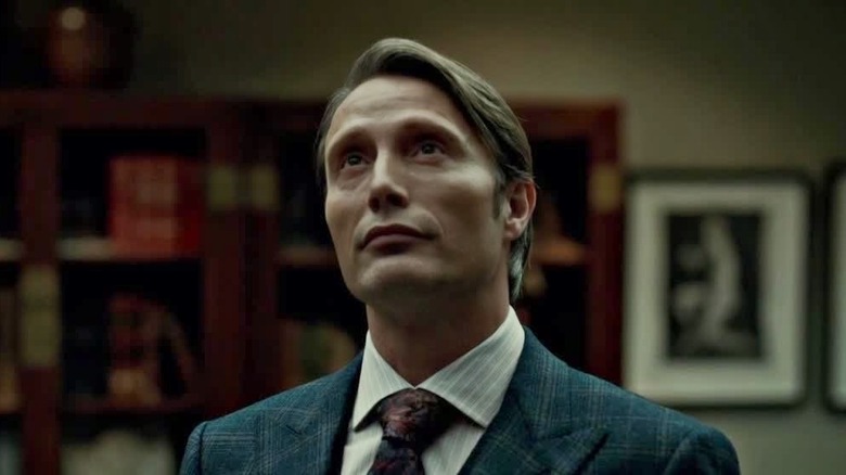 Hannibal looks up in "Hannibal" (2013-2015)