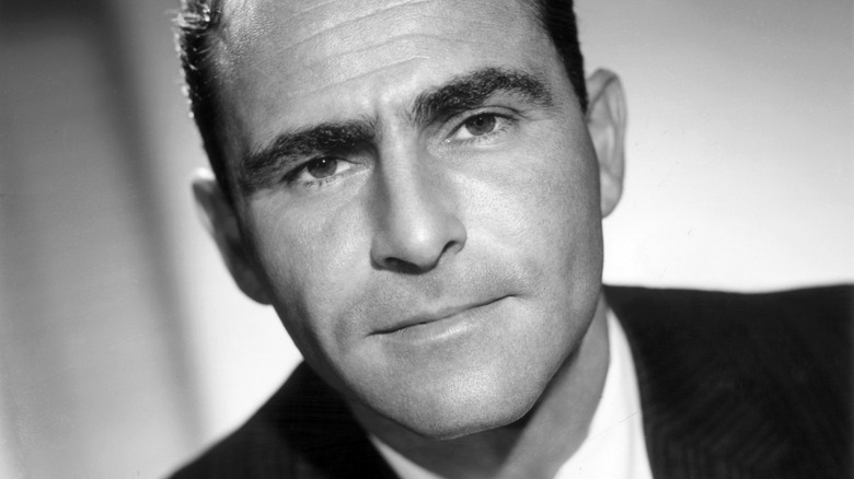 Rod Serling smiling from 