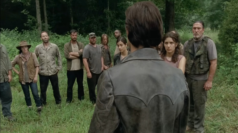 A group of survivors in "The Walking Dead" (2010-2022)