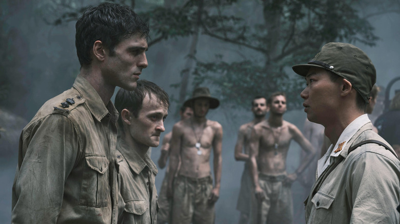 Dorrigo and company in the woods in The Narrow Road to the North (2025)