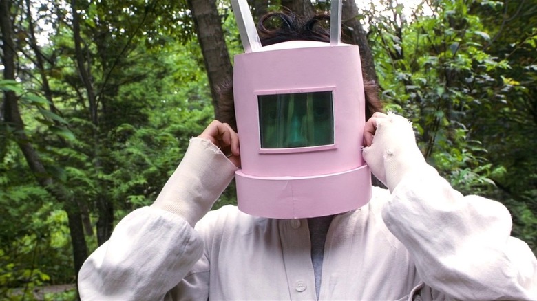 Cyborg helmet