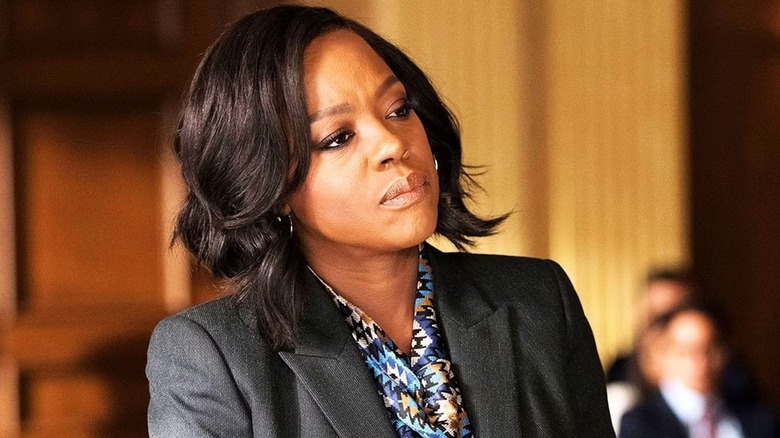 Annalise Keating frowning in "How to Get Away with Murder."
