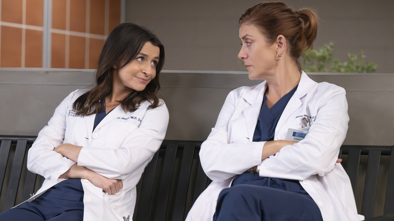 Amelia and Addison share a look in 