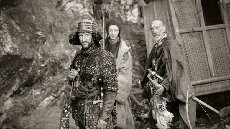 Anton visits the villagers in Hard to Be a God (2013)