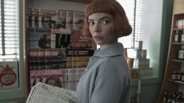 Anya Taylor-Joy in The Queen's Gambit