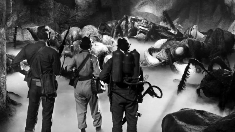 Team encountering giant ant nest in Them!