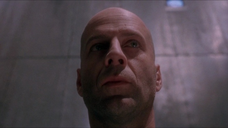 Bruce Willis in 12 Monkeys