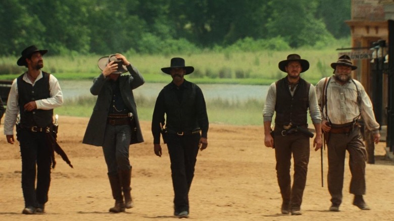 Magnificent Seven walking in The Magnificent Seven