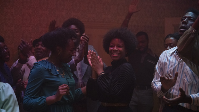 Joyous dancing from Small Axe: Lovers Rock (2020)