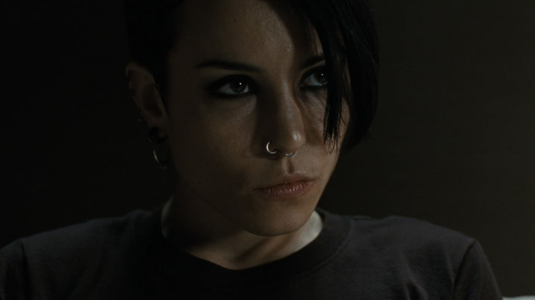 Lisbeth Salander grim