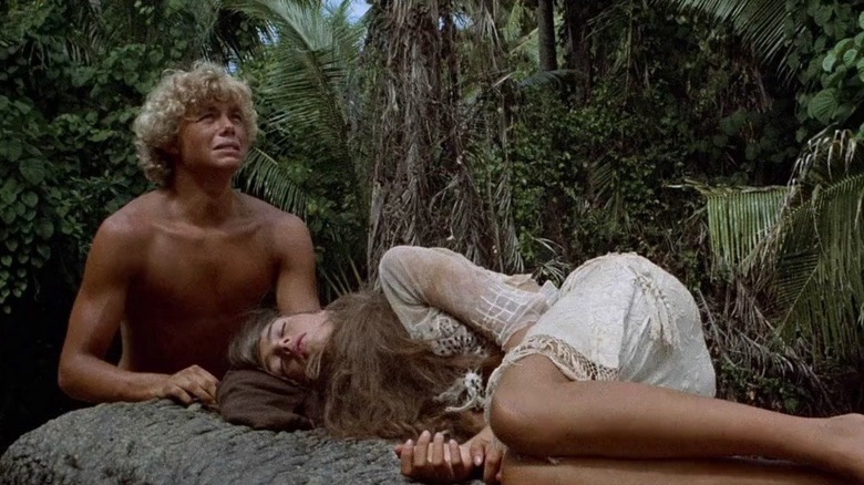 Chris Atkins and Brooke Shields in The Blue Lagoon