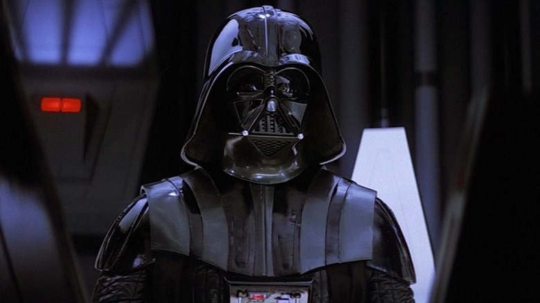 Darth Vader aboard ship