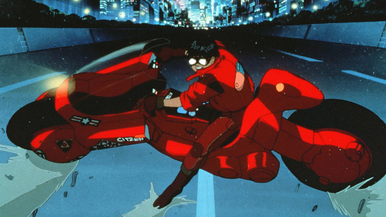 Biker in Akira