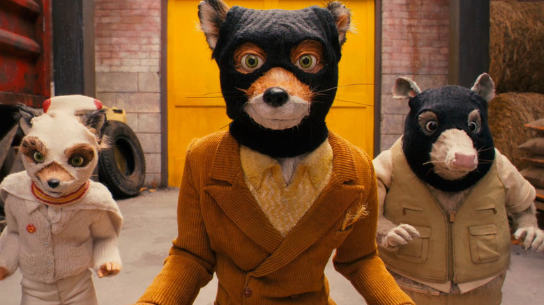 Mr. Fox stealing