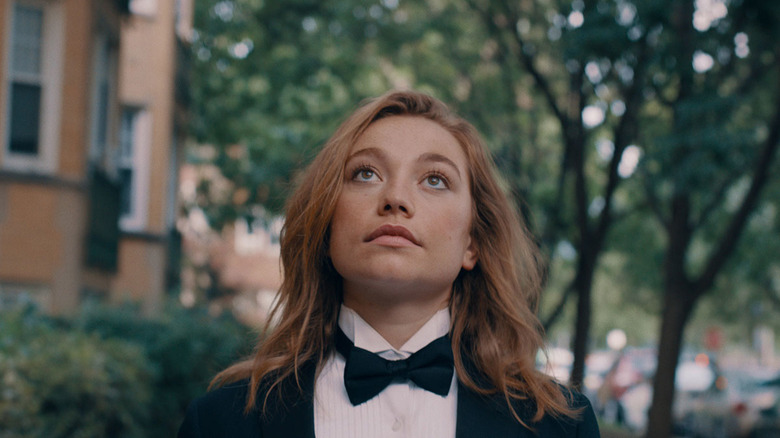 Jessie Pinnick looks up