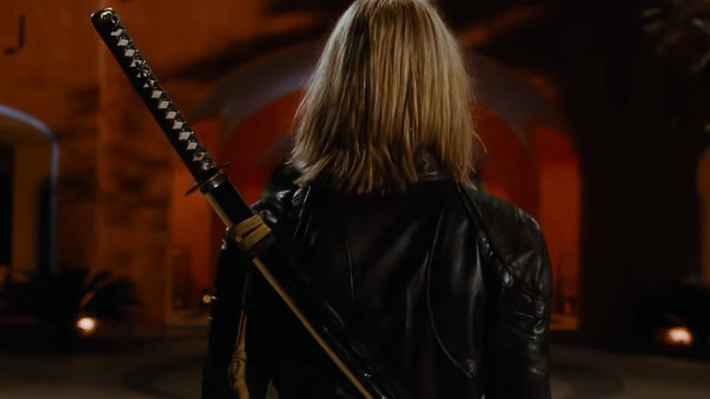The Bride getting ready to fight O-Ren in Kill Bill: Vol 1 (2003)
