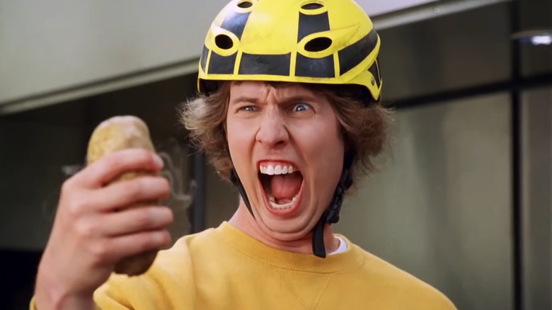 Clark Reedy screaming in The Benchwarmers