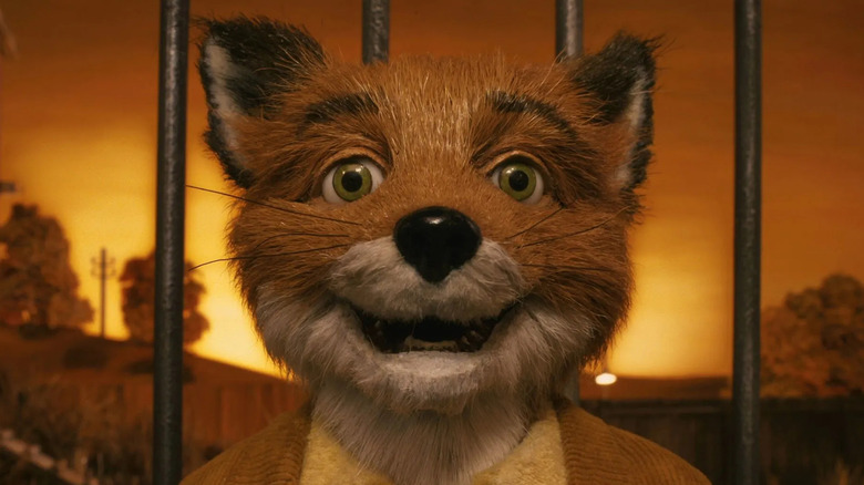 Mr. Fox smiling in Fantastic Mr. Fox