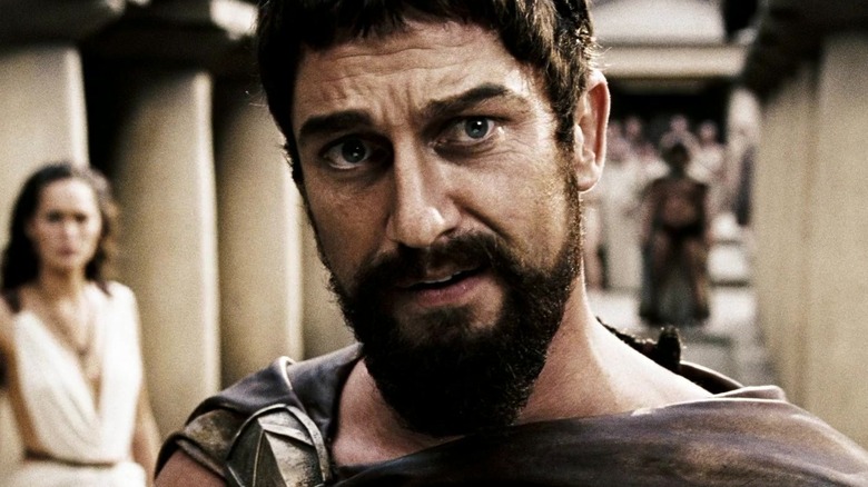 Leonidas getting angry