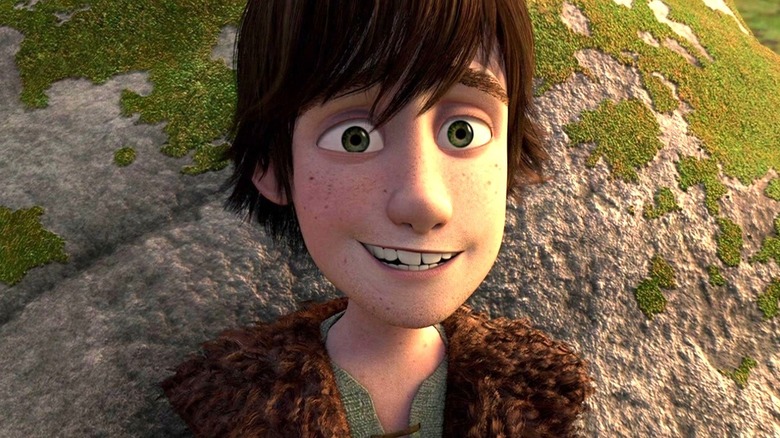 Hiccup smiling in How to Train Your Dragon (2010)