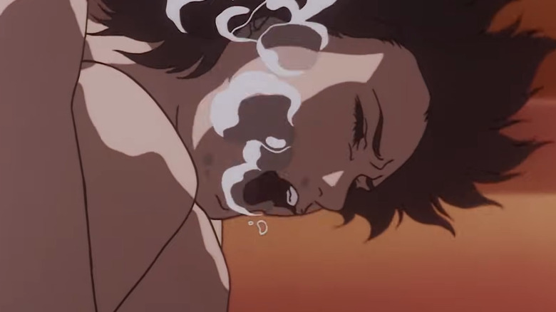 Mami from Perfect Blue screaming underwater