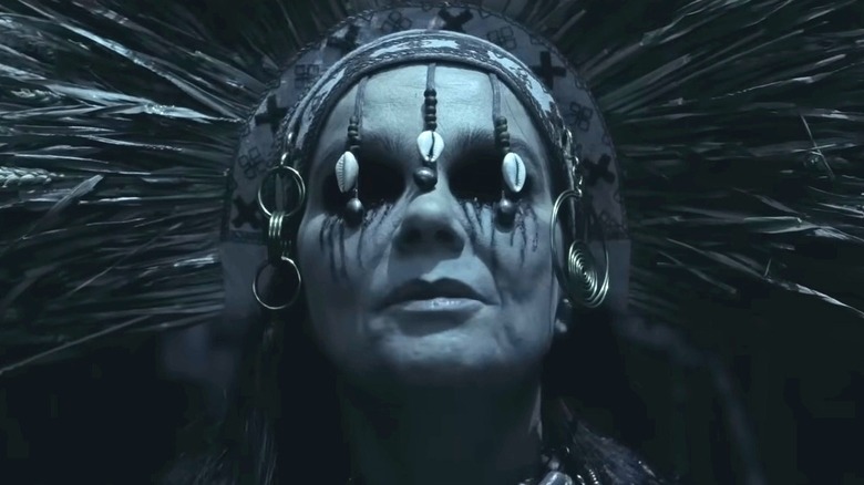 Bjork  as the seeress witch in 