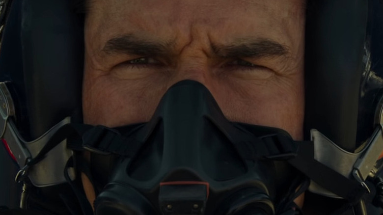 Tom Cruise wearing mask