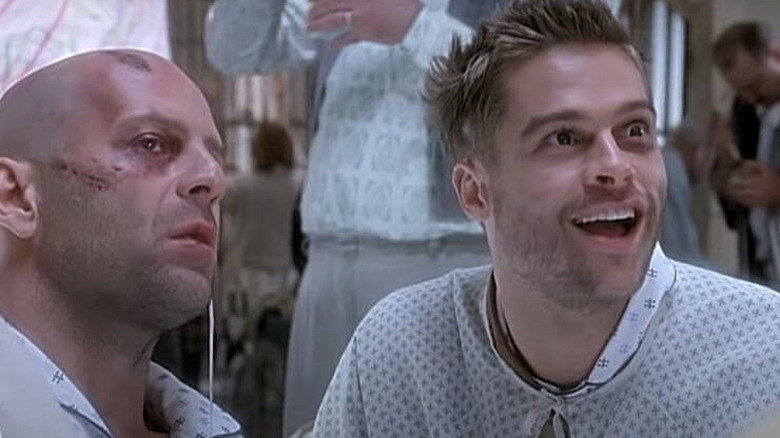 James Cole and Jeffrey Goines in hospital