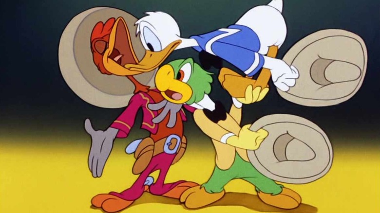 The three caballeros say ahhhhh