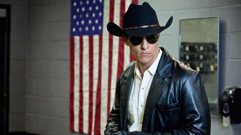 Killer Joe in cowboy hat and sunglasses