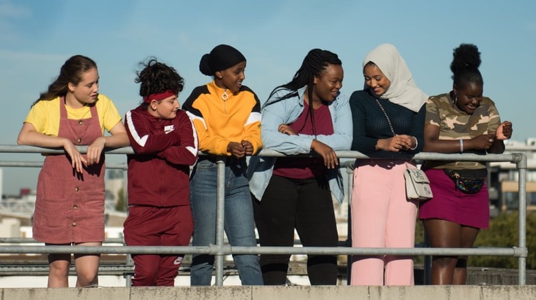 Cast of Rocks smiling