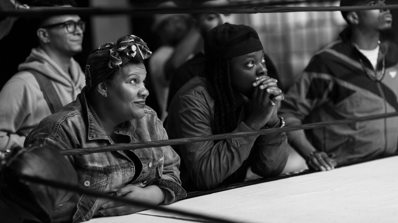 Radha Blank watching