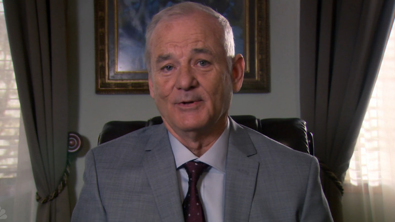Bill Murray talking