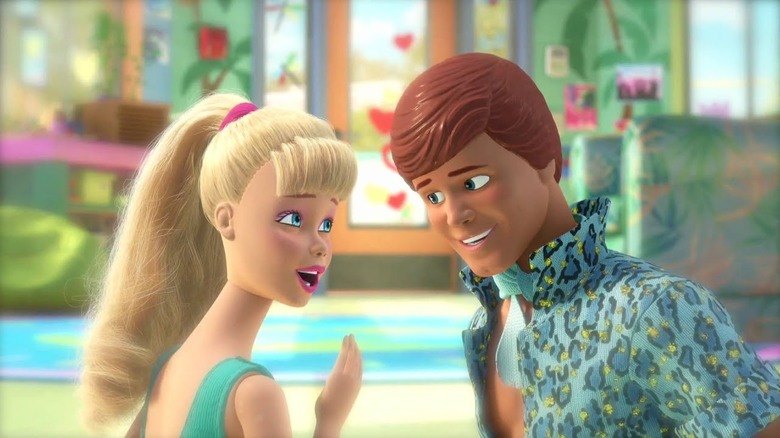 Barbie and Ken meeting in Toy Story 3