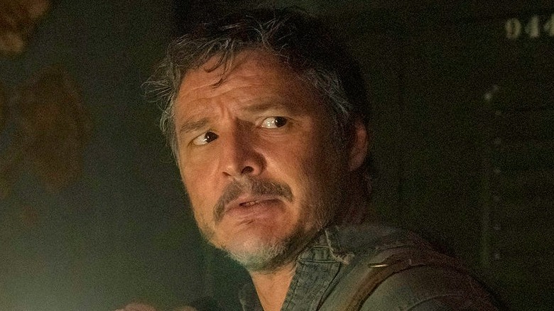 Joel looking over shoulder in 