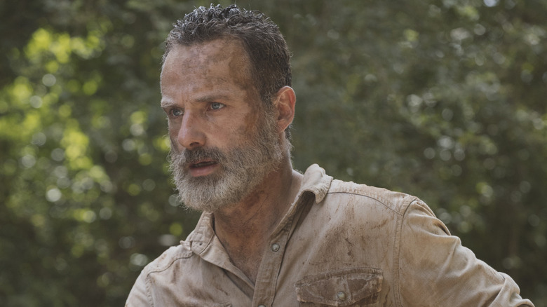 Rick Grimes traveling