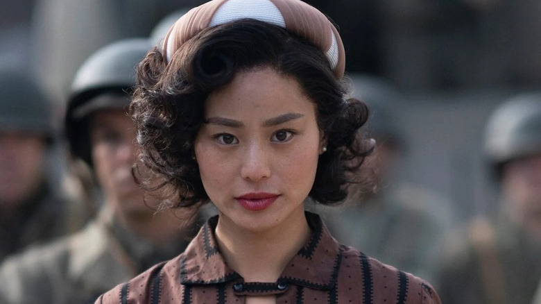 Ji-Ah stares with a blank look in "Lovecraft Country"