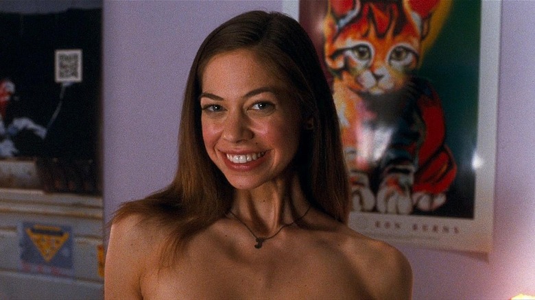 Jessica smiling wide in "Crazy, Stupid, Love"